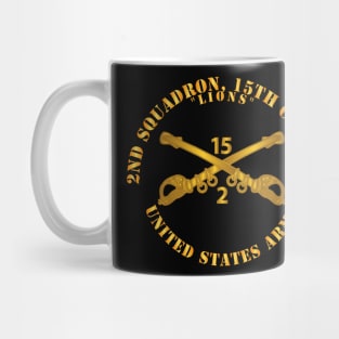 2nd Squadron, 15th Cavalry - Lions w Br Mug